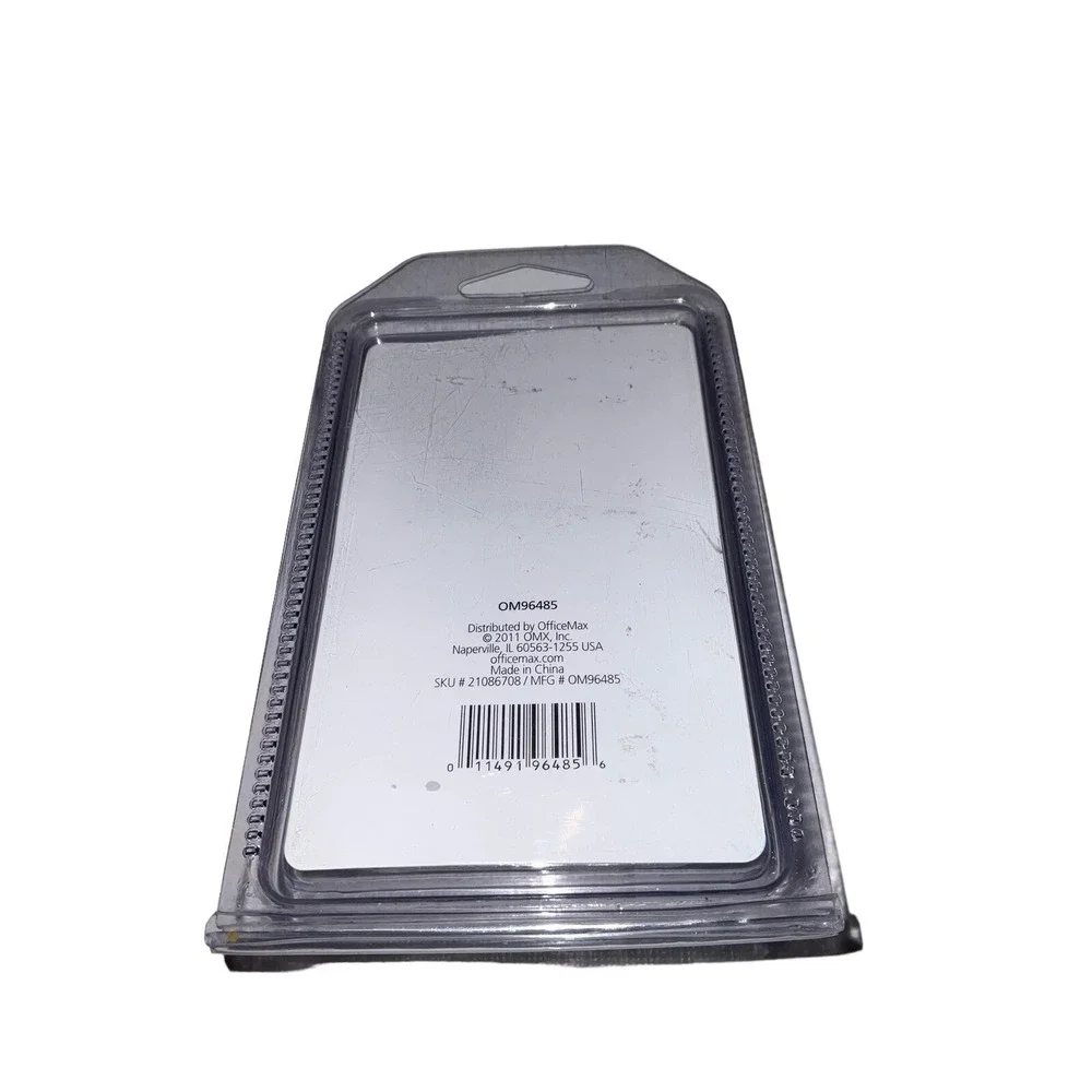 2 Pack OfficeMax FAXED Flip Lid, Pre-Inked (No Stamp Pad Required), Reinkable
